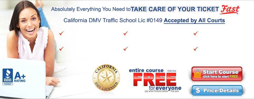 California approved traffic School online